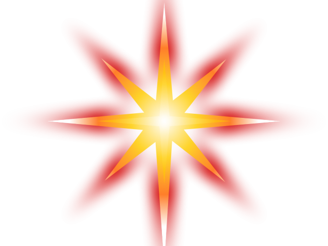 Fire Clipart Star - Eid Al Fitr Mubarak (640x480)
