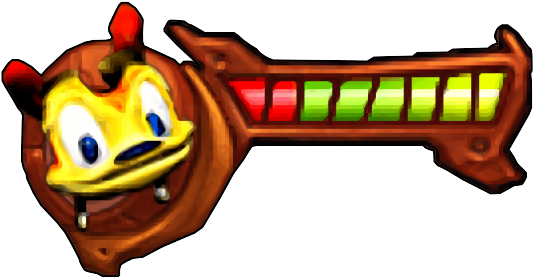 Health Meter Daxter - Jak And Daxter Health (610x327)