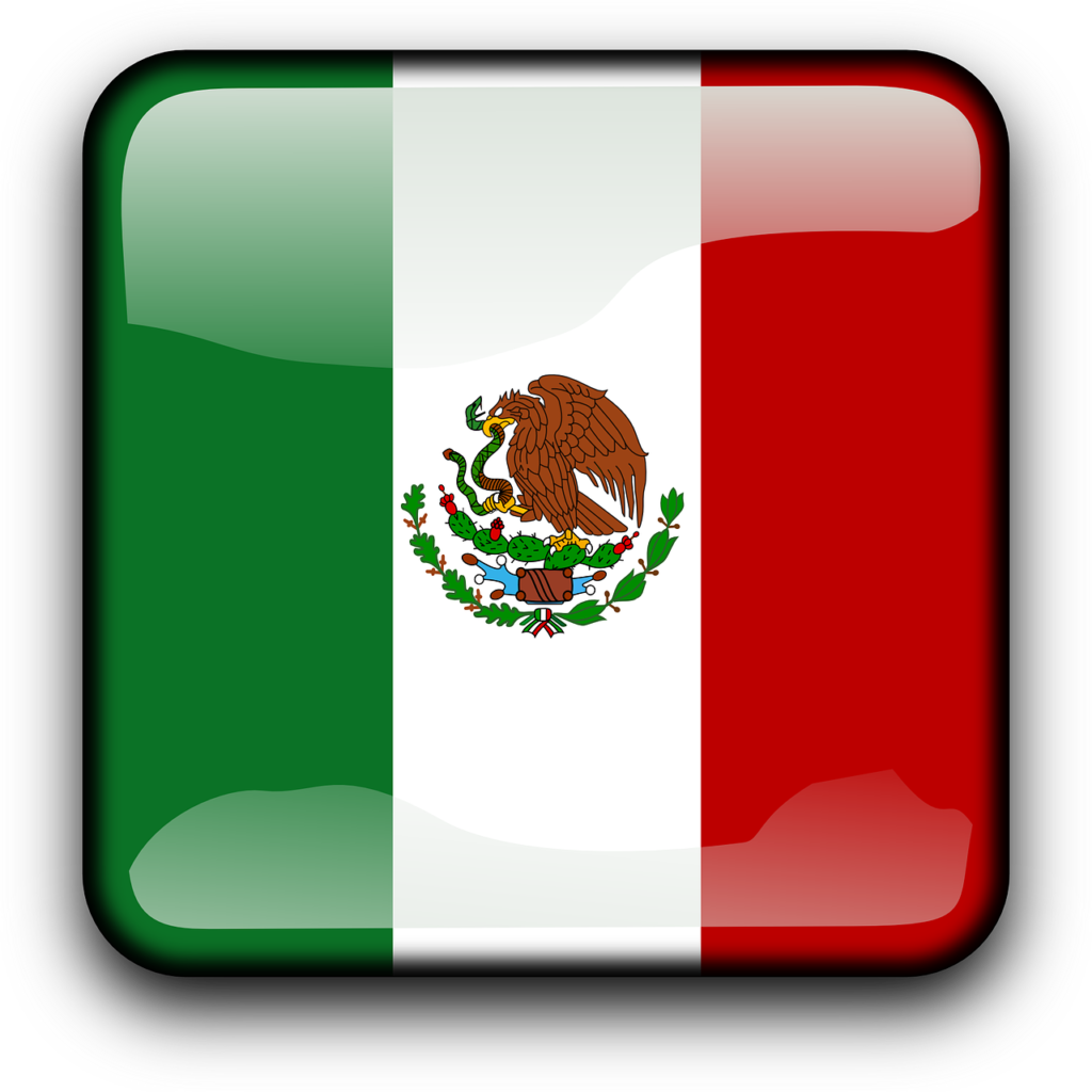 Mexico - Mexico Flag (1024x1024)
