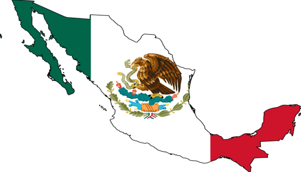 Mexico - Mexican Flag Country (606x347)