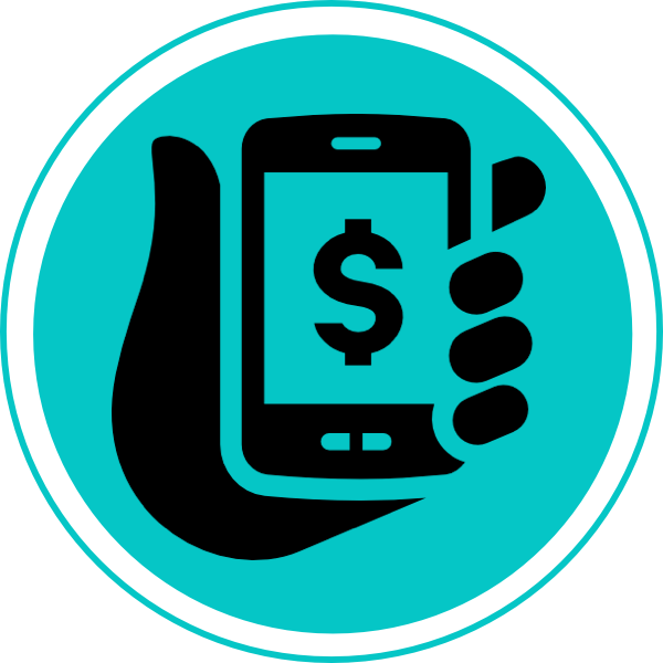 Picture - Loan On Phone Icon (600x600)