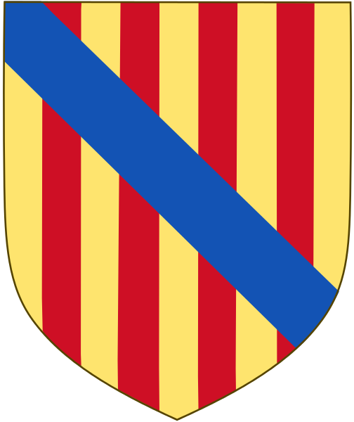 Royal Coat And Shield Of Majorca C - Mallorca (504x600)