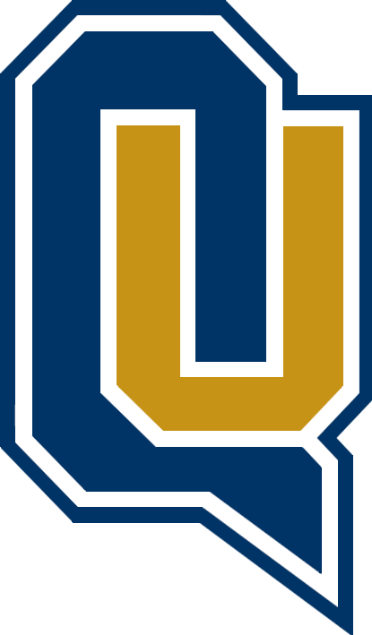 Qu Wordmark - Quinnipiac Qu (415x709)