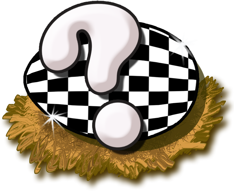 5 Checkerboard Mystery Eggs - Emblem (819x684)