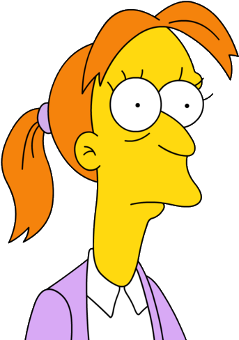 Carl Carlson Ms - Simpsons Ms Phipps (500x500)