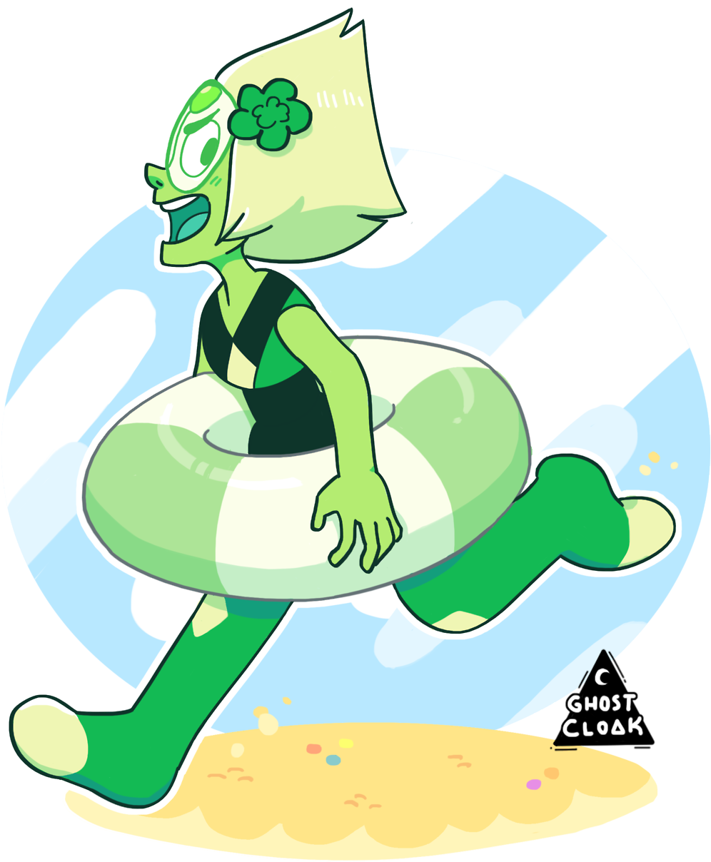 “a Peridoodle Happy Summer Of Steven Everyone - Peridot (1280x1246)