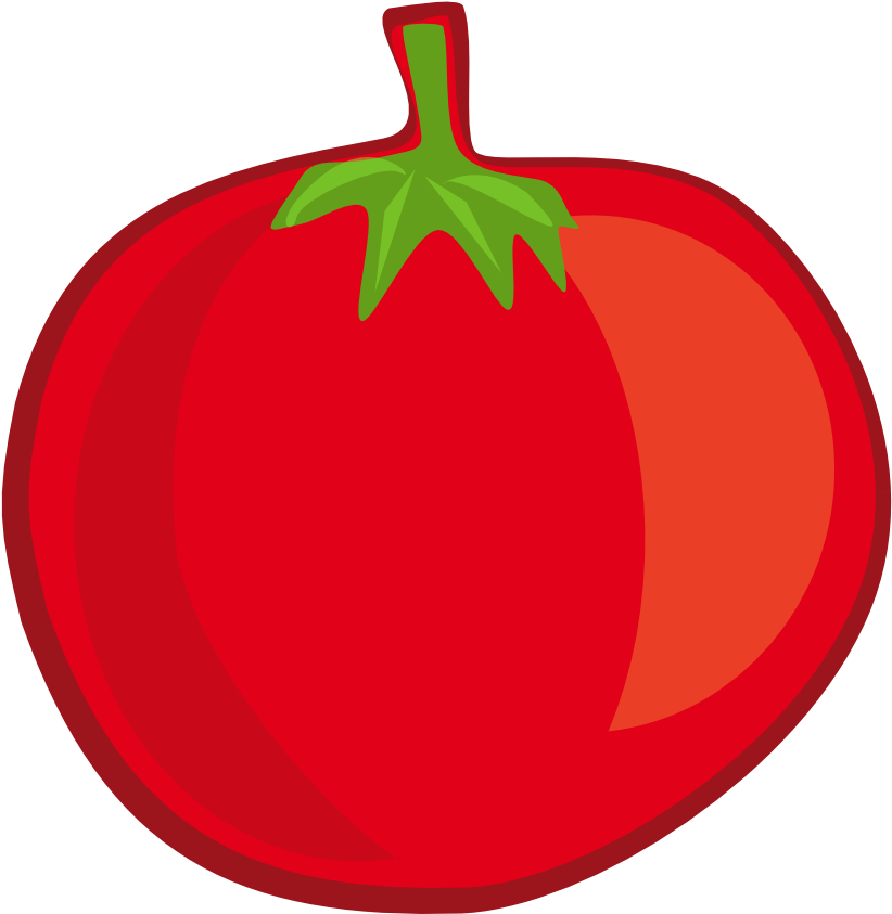 Tomato - Clipart - Cute Vegetable Clipart (999x990)