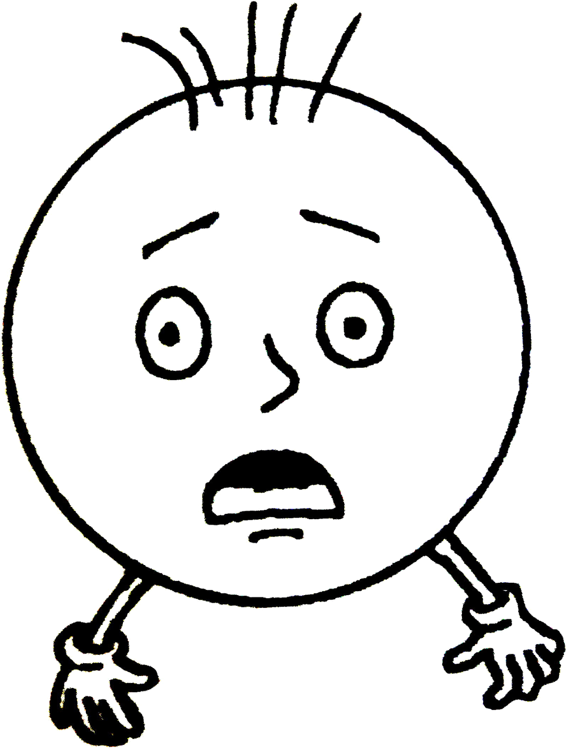 Nose Line Art Human Behavior White Clip Art - Cartoon (1220x1600)