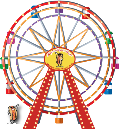Ferris Wheel Clipart Png - Dubai Shopping Festival 2011 (425x451)