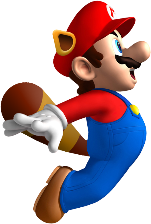 Mario Clipart Leaf - New Super Mario Bros. Wall Stickers (800x800)