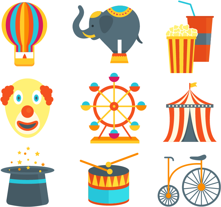 Ferris Wheel Download Clown - Monstrinhos Dragao (800x800)