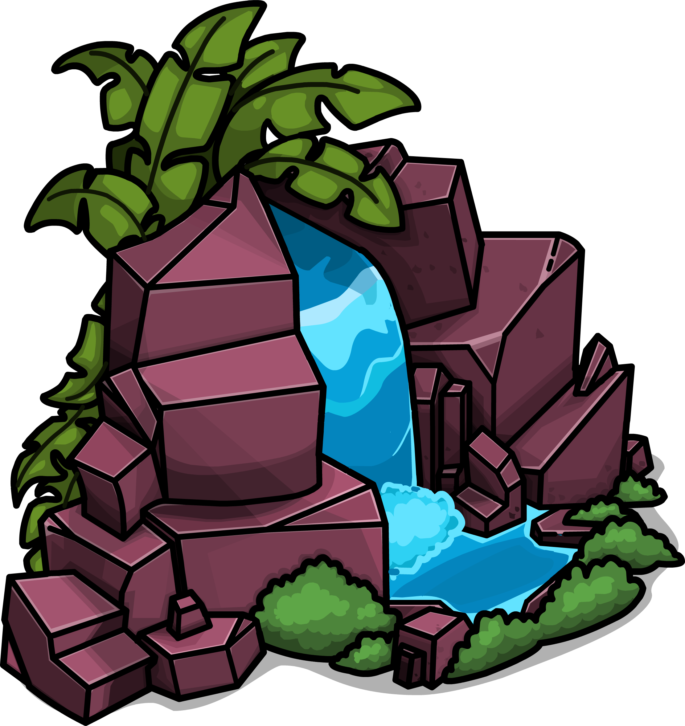 Waterfall Png Photo Images And Clipart - Waterfall (2222x2356)