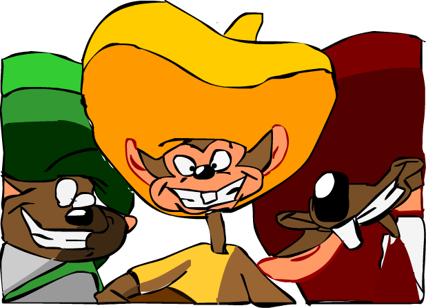 The Mexican Mice From That Animated Titanic Movie By - Cartoon (618x446)