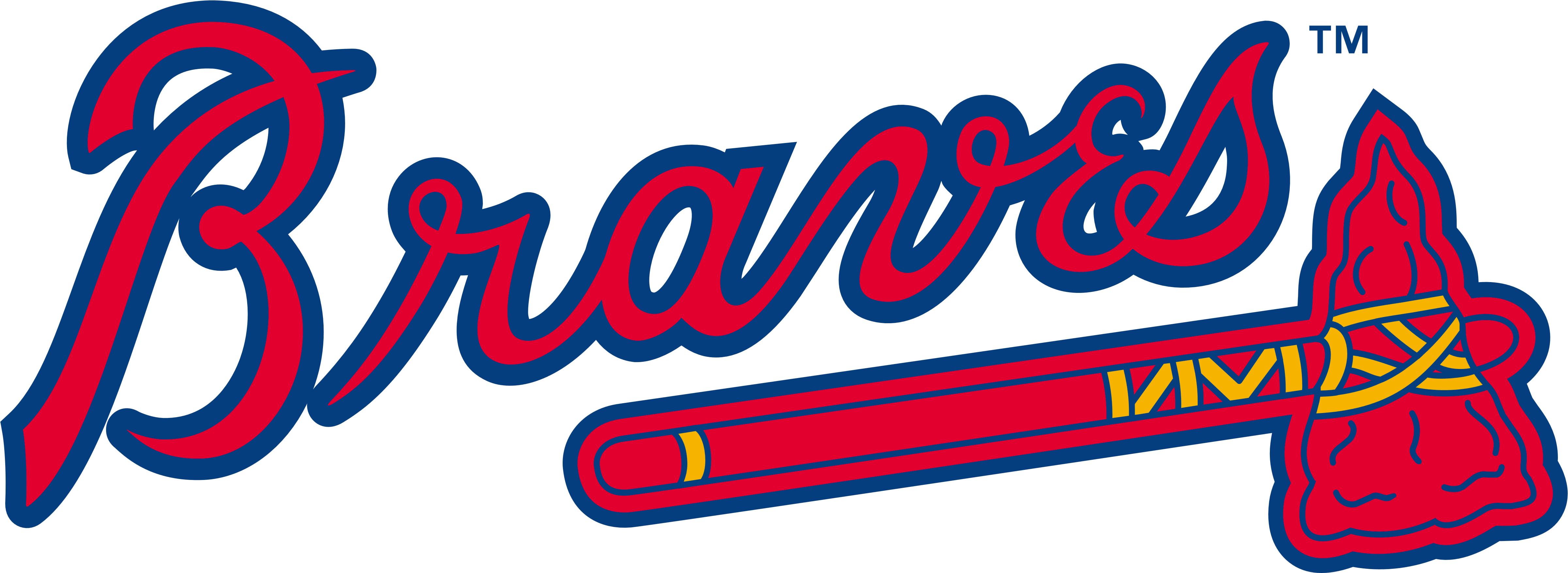 Atlanta Braves Logo Png (5000x1940)