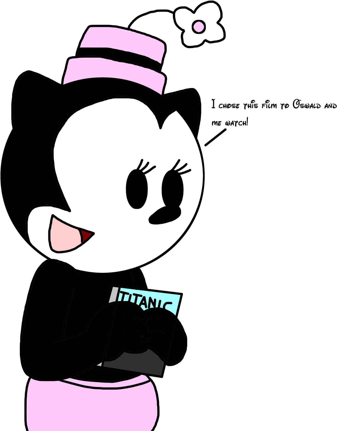 Ortensia With Titanic Dvd By Marcospower1996 Ortensia - Cartoon (1600x1600)