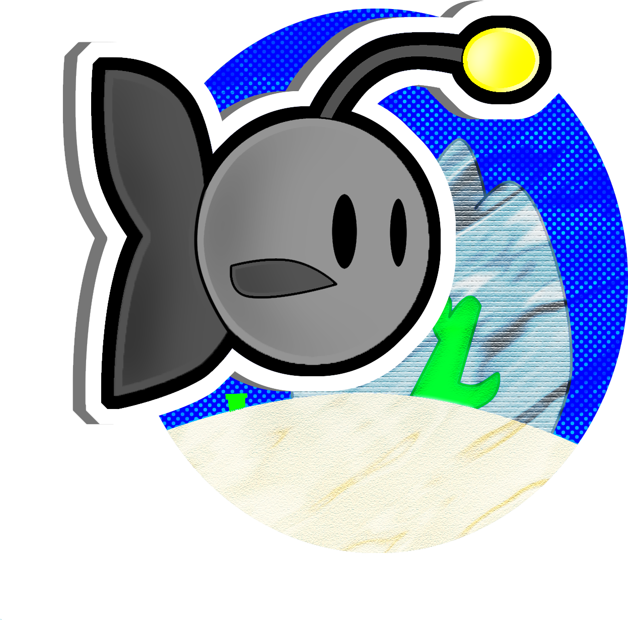 Paper Mario Tsod - Paper Mario Candy Enemies (1300x1300)