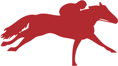 Animated Infographic Reasons Why Louisville Is Awesome - Race Horse And Jockey Silhouette (523x307)