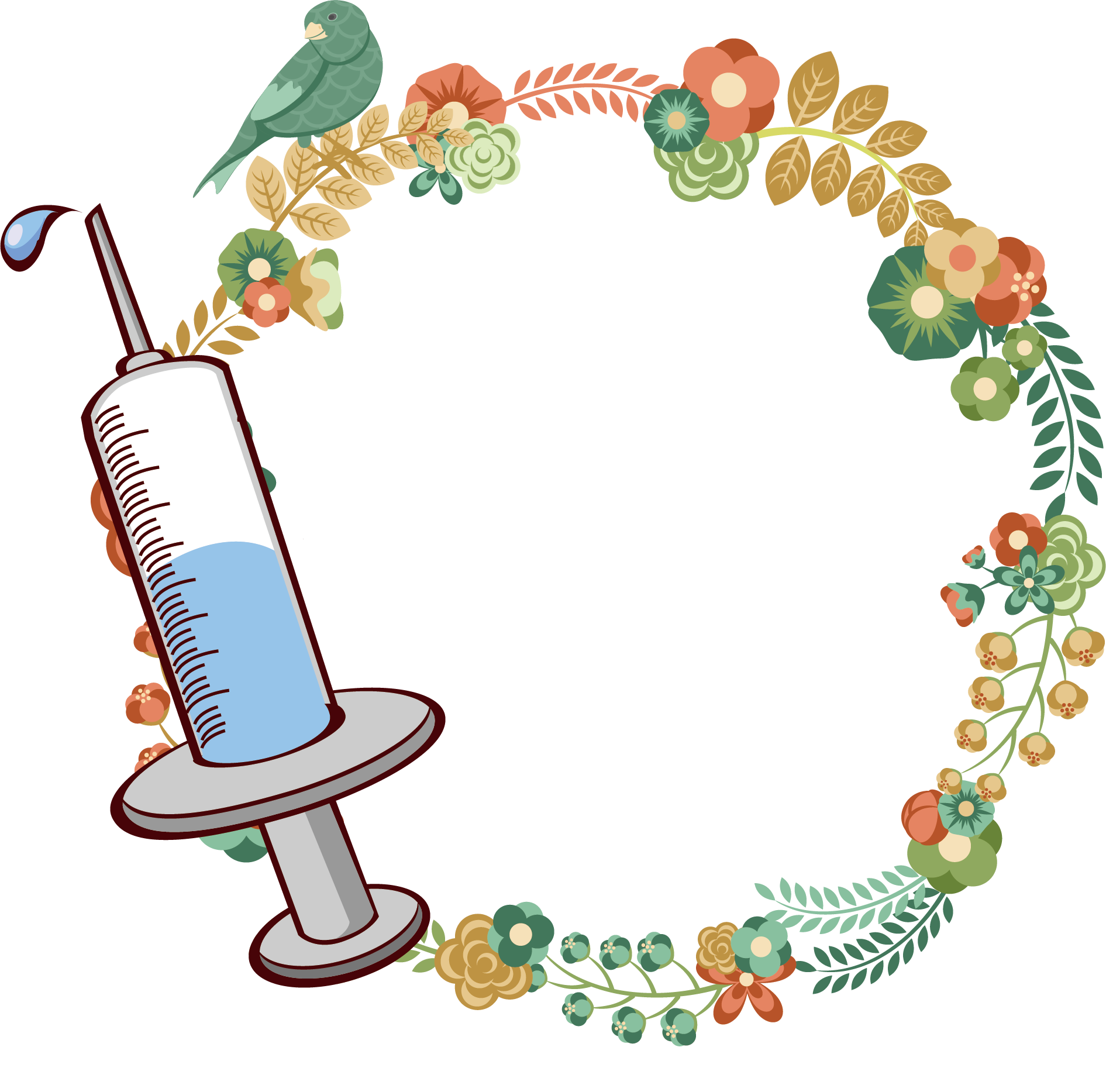 Syringe Nurse Fancy Ring - Syringe Nurse Fancy Ring (1891x1867)