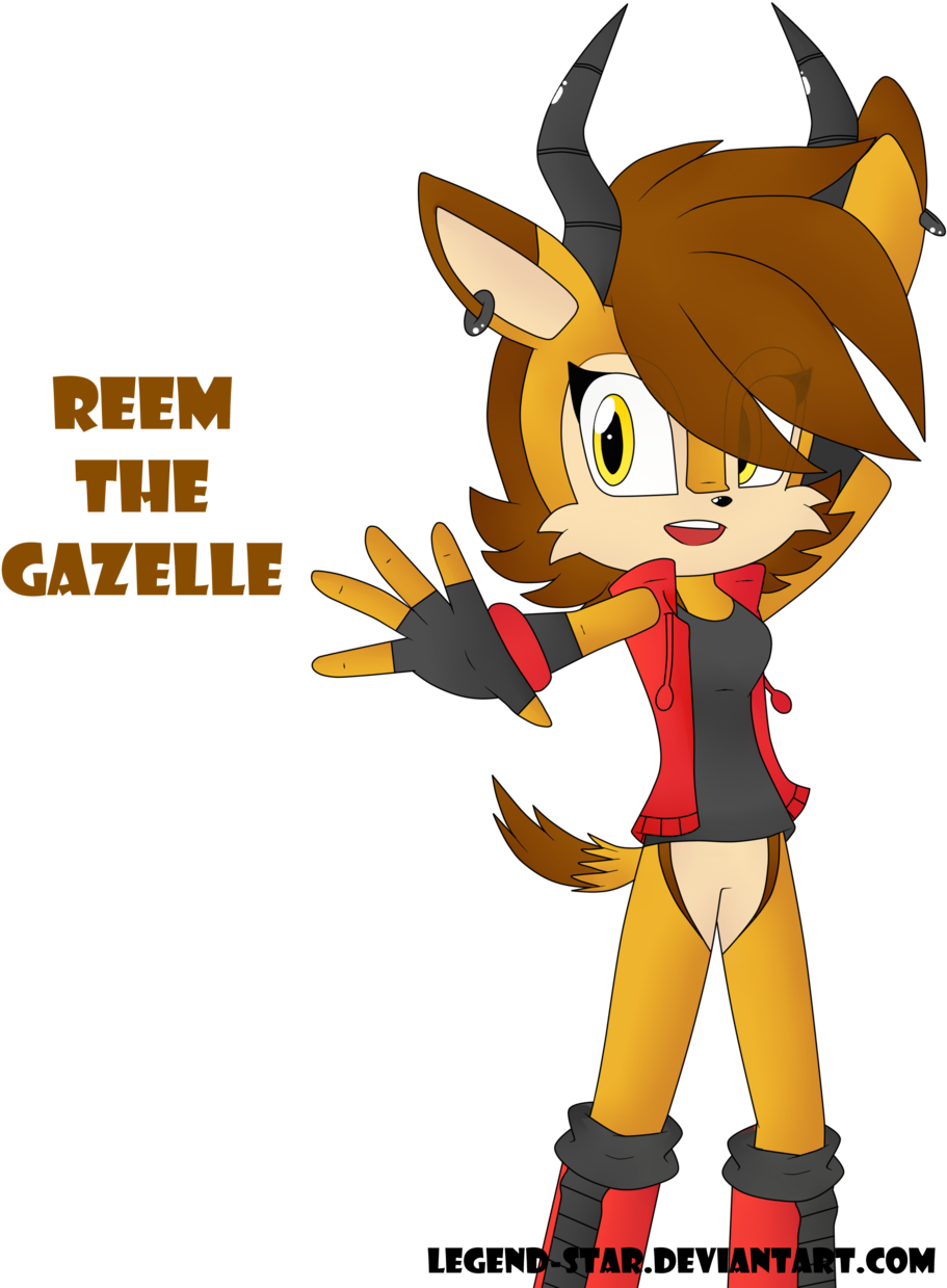 Reem The Gazelle By Legend-star - Reem The Gazelle (1024x1239)