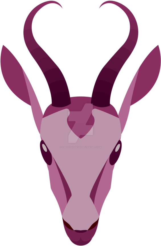 Purple Gazelle Logo By Carocollins1993 - Gazelle (894x894)