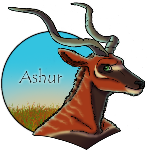 Fursona Badge - Deer (589x600)