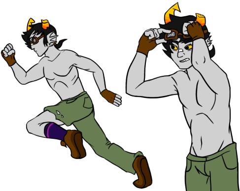 Tronno Realizes He Needs To Retrieve The Catfish, And - Cartoon (500x391)