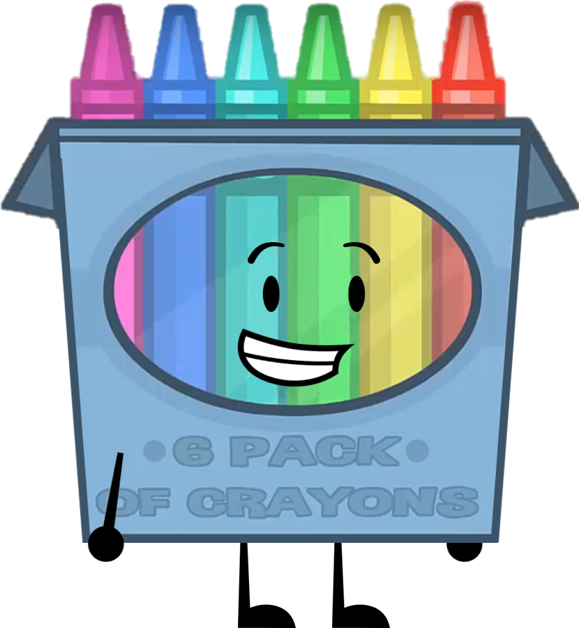 Box Of Crayons - Object Show Crayon (830x900)