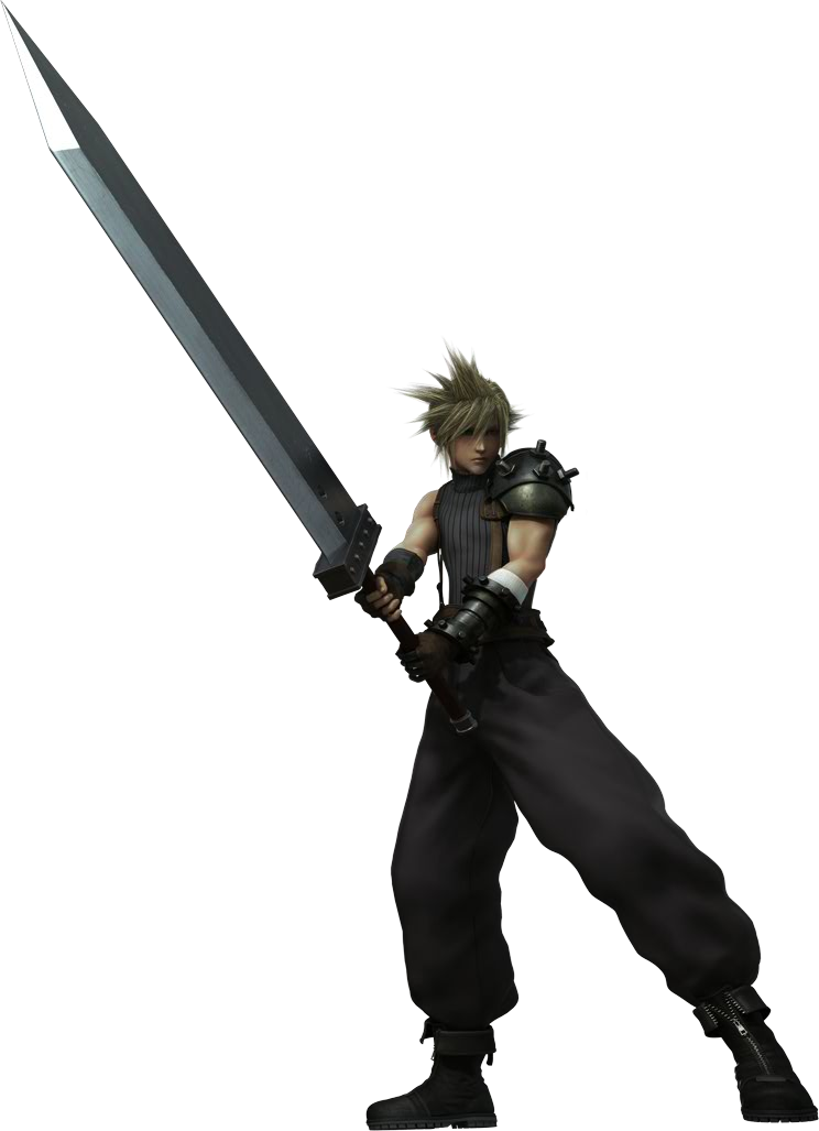 To Anyone Complaining Why Clouds Arms Are Too Skinny - Dissidia Final Fantasy Cloud (744x1027)