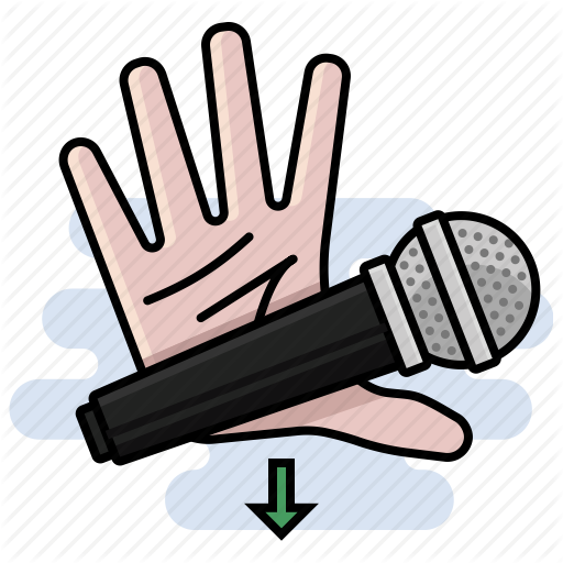 Microphone Clipart Drop - Mic Drop Clipart Transparent (512x512)