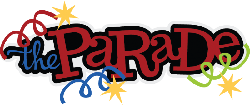 The Parade Svg Scrapbook Title Parade Svg Files Parade - Parade Clip Art Free (800x337)