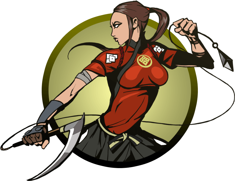Latest - Shadow Fight 2 Ninja Girl (1100x1100)