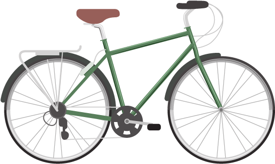 Bicycle Clipart Simple Bike - Khs Urban Soul 7 (560x344)