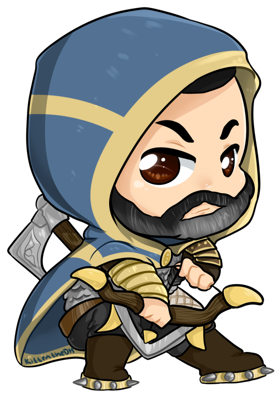 The Glorious Chibi By Xnekorux - Fan Art Chibi Smite (803x900)