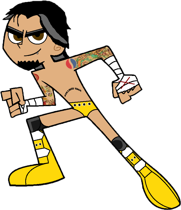 Retro Cm Punk By Earthcenturion - Danny Phantom Render (778x894)