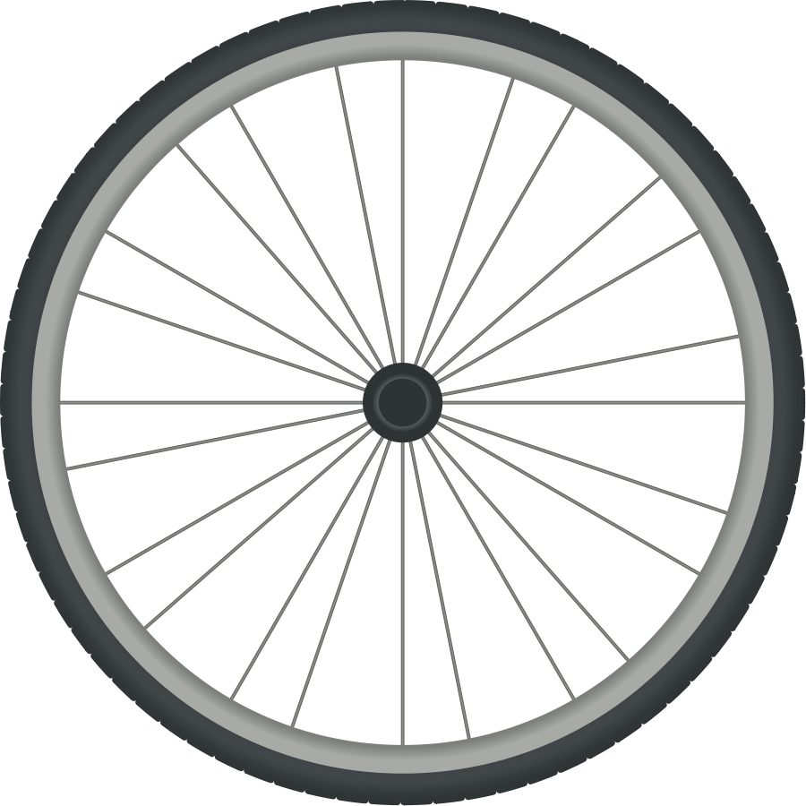 Bike Wheel Clipart - Bike Wheel Clip Art (900x900)