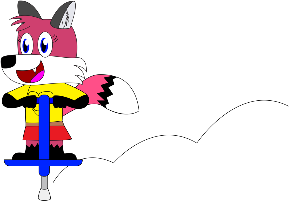 Signe On A Pogo-stick By Wildstar27 - Pogo Stick (1024x721)