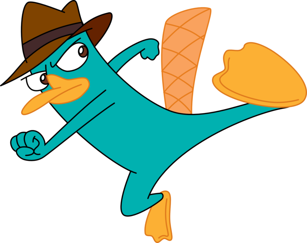 Perry The Platypus By Sarrel-d3gvo02 By Jjsliderman - Agent P Phineas And Ferb (1004x795)