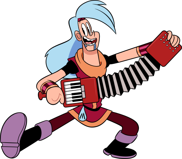 Prohyas-accordion - Mighty Magiswords Prohyas (600x525)