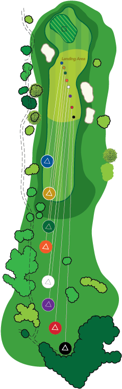 Philosophy Model Golf Hole - Golf Courses Graphic (238x763)