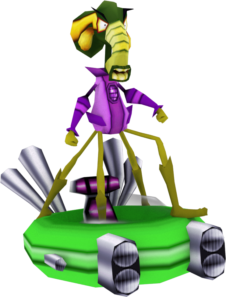 Nitros Oxide - Nitrous Oxide Crash Bandicoot (742x976)