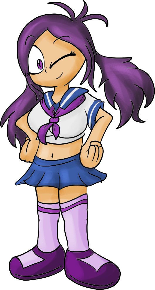 Pompi Kate's School Uniform By Juacoproductionsarts - Cartoon (529x991)