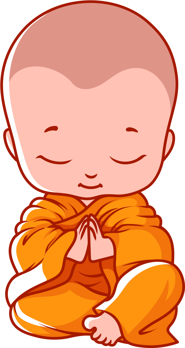 Related Image - Little Buddha Cartoon (1100x1194)