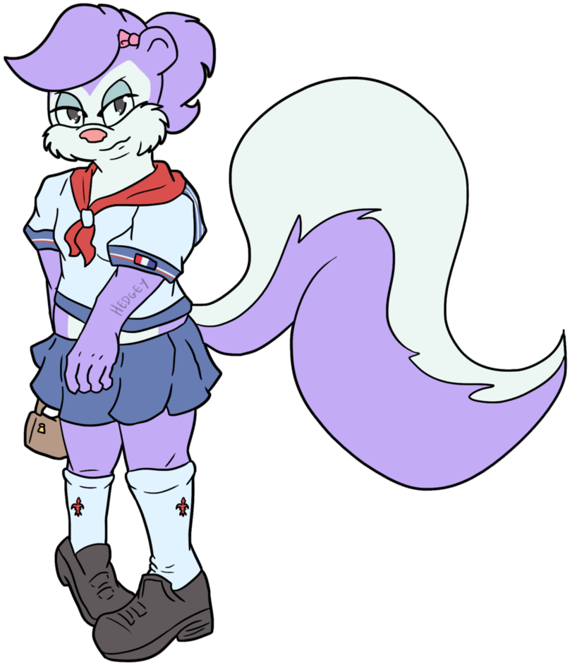 School Uniform Fifi By Hedgey - Cartoon (835x956)