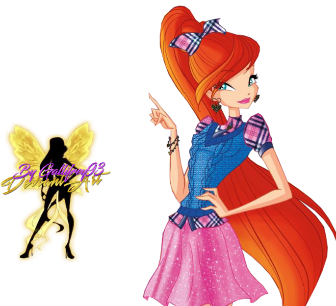 Winx Club Bloom School Uniform Couture - Winx Club Bloom Uniform (1024x653)