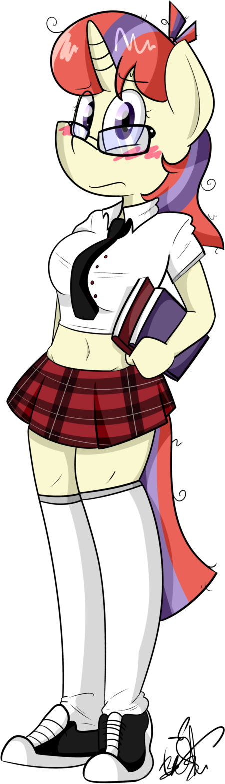 School Girl Moondancer By Befishproductions - School Girl Moondancer By Befishproductions (502x1592)