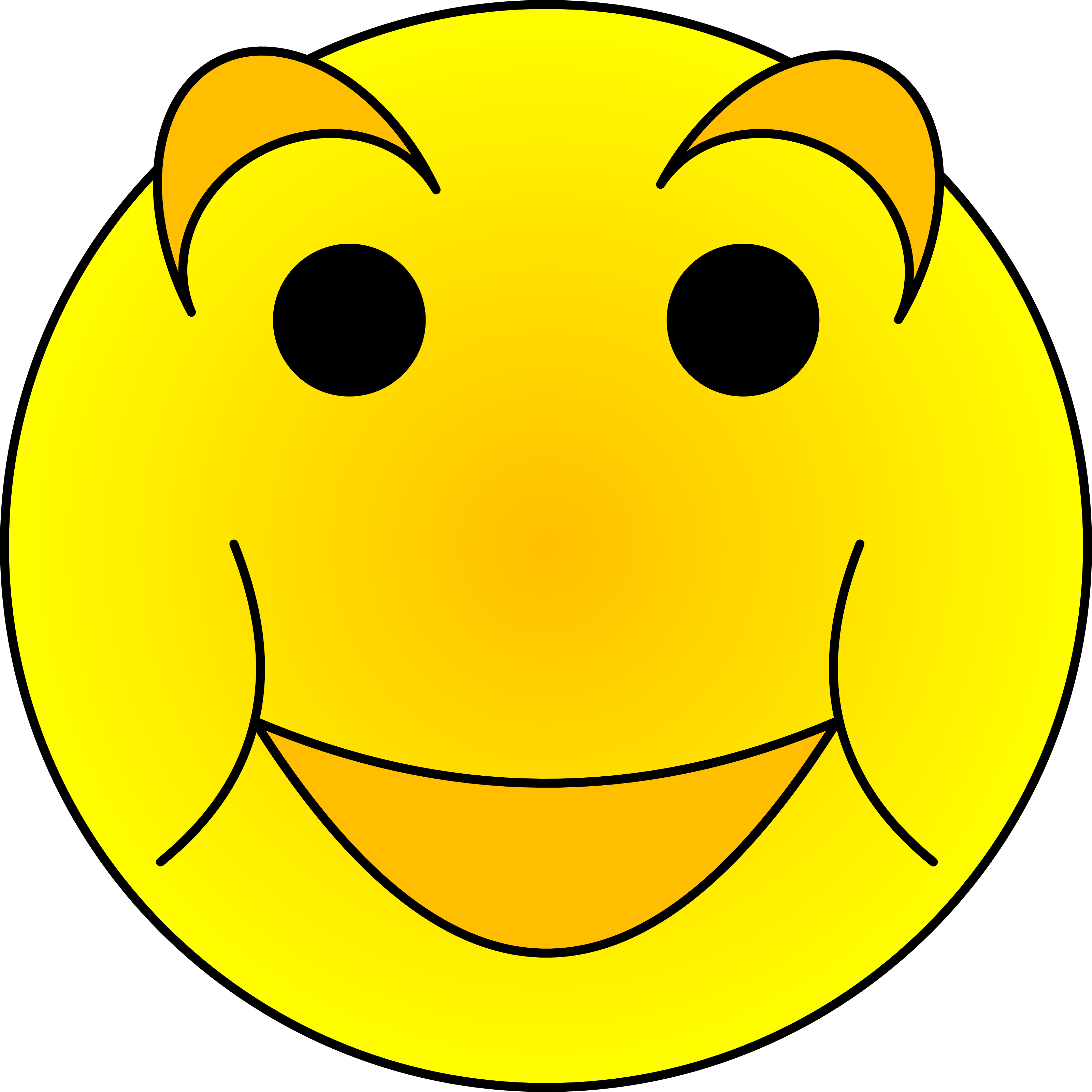 Free Excited Smiley - Worried Smiley Face (3200x3200)