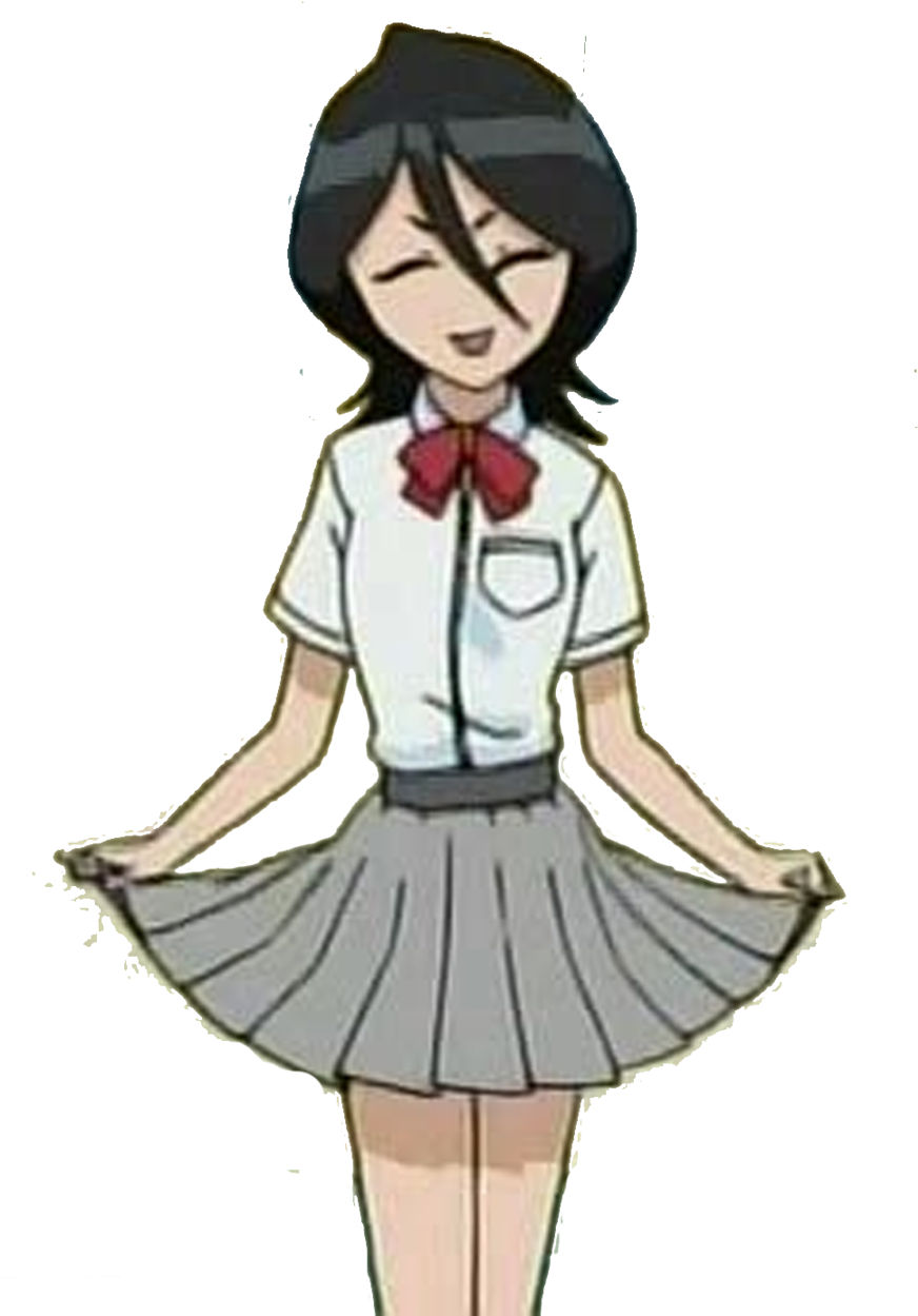 Rukia Kuchiki Has A School Uniform Render By Alerkina2 - Rukia Kuchiki School Uniform (900x1277)