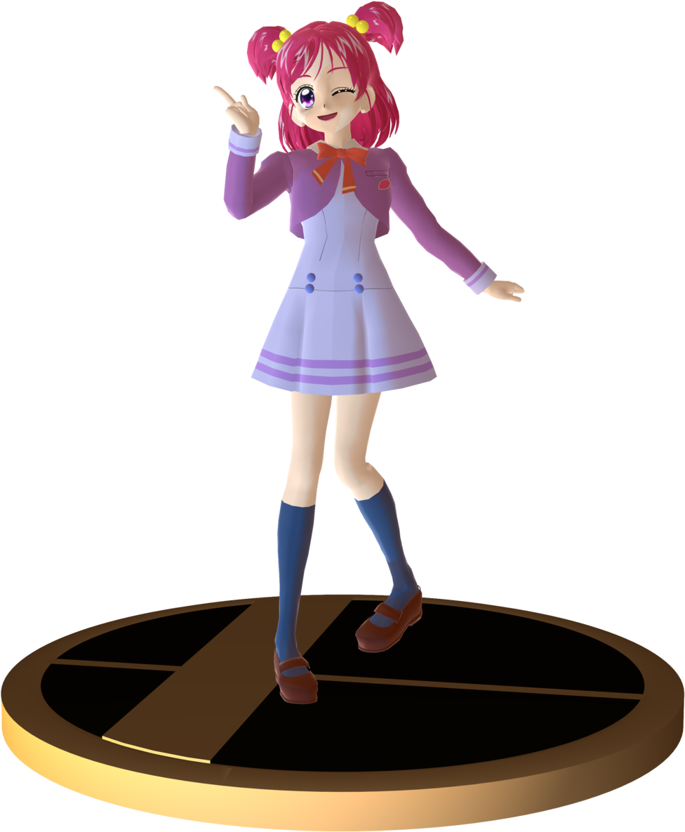 Nozomi Yumehara [school Uniform] By Shaka-yo - Figurine (1024x1195)