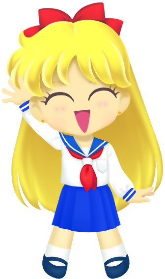 Sailor Moon Drops - Sailor Venus (413x584)