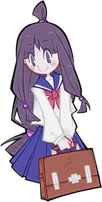 Ace Attorney Phoenix Wright Mayoi Ayasato Miles Edgeworth - Maya Fey School Uniform (412x750)
